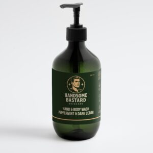 Hand & Body Wash, Peppermint & Dark Cedar (490ml)