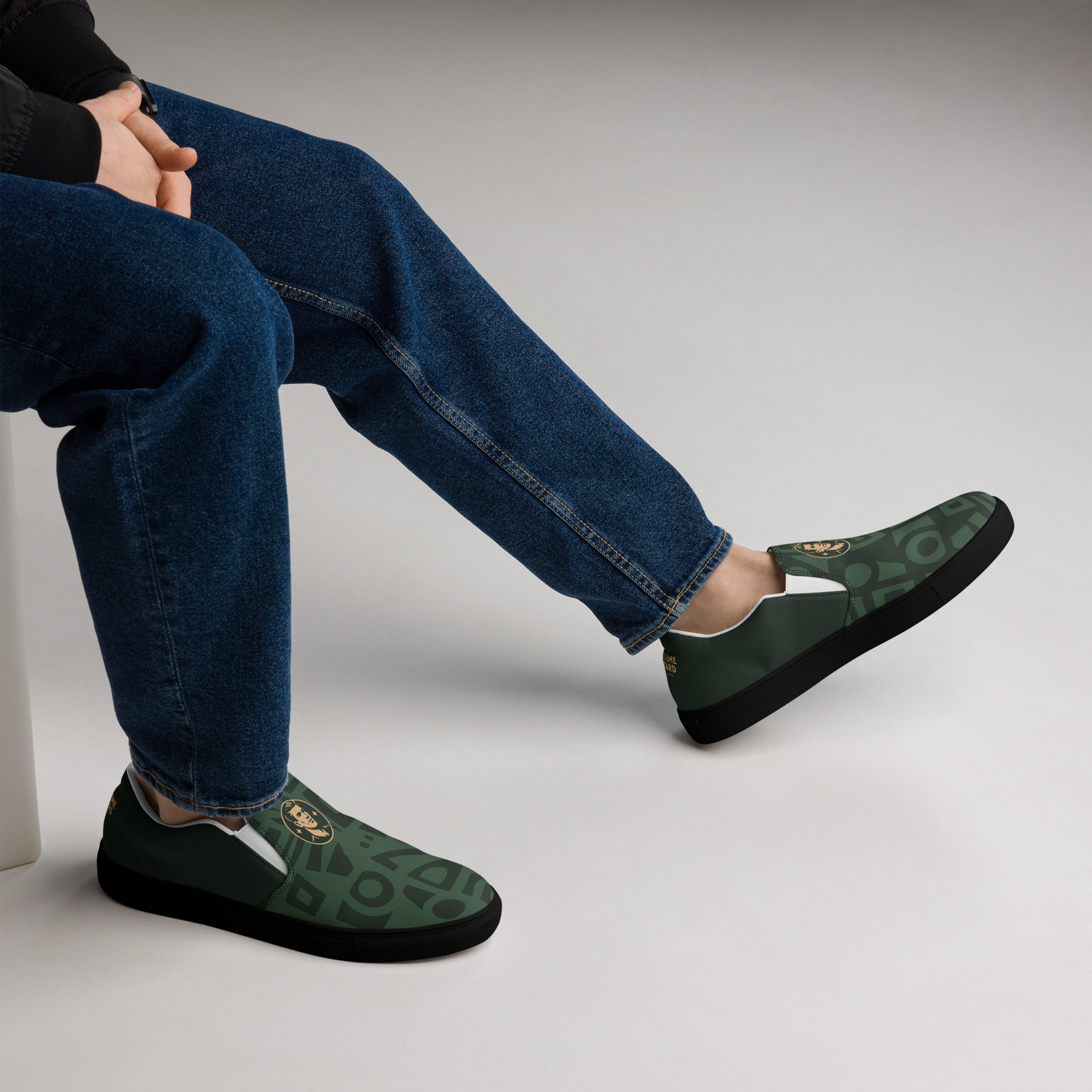 Handsome Bastard Men’s slip-on canvas shoes V2 - Image 15