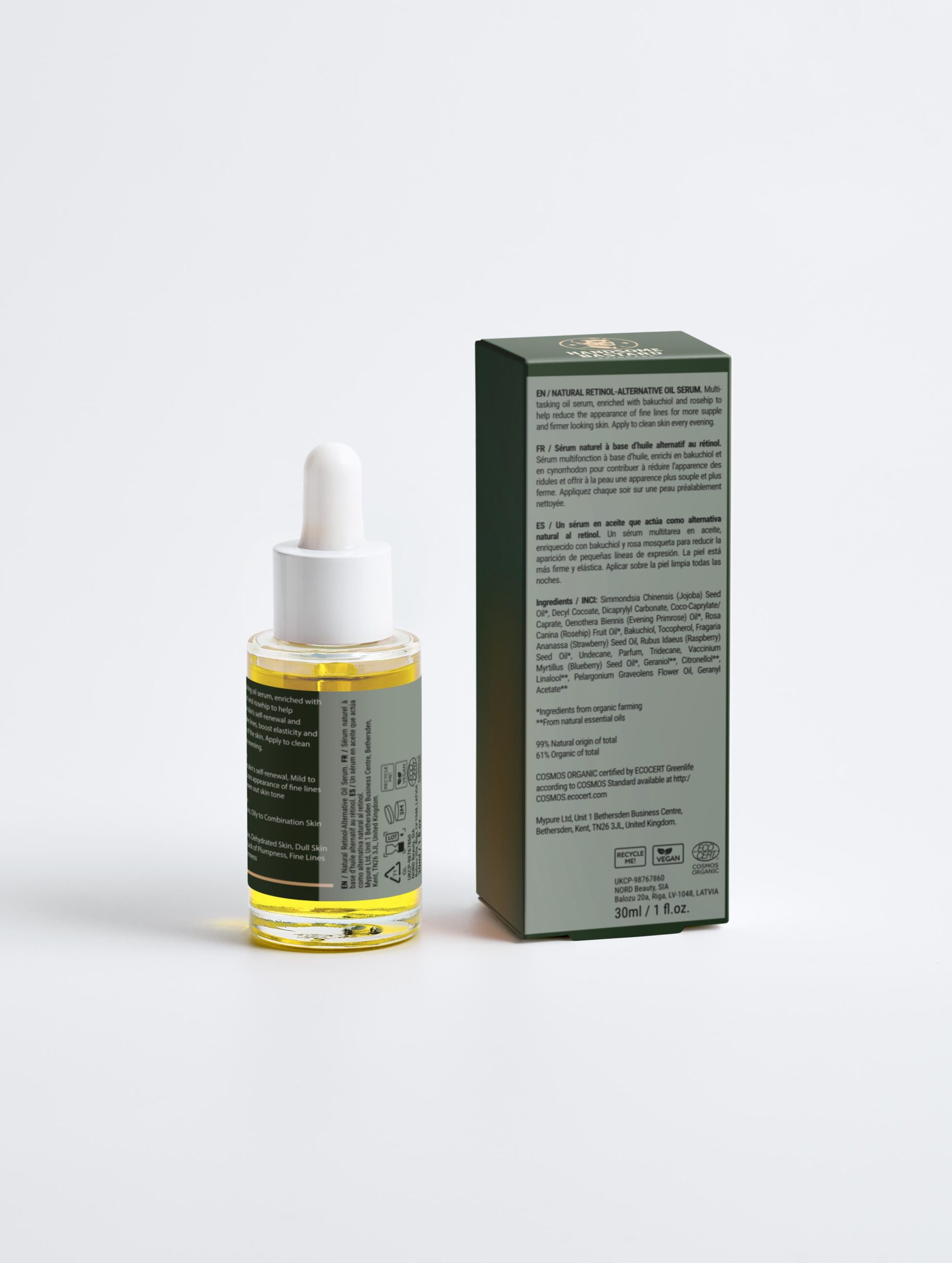 Natural Retinol Alternative Oil Serum (30ml) - Image 2